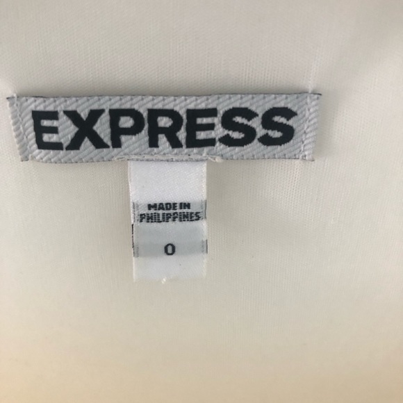 Express white square neck dress - Picture 6 of 7